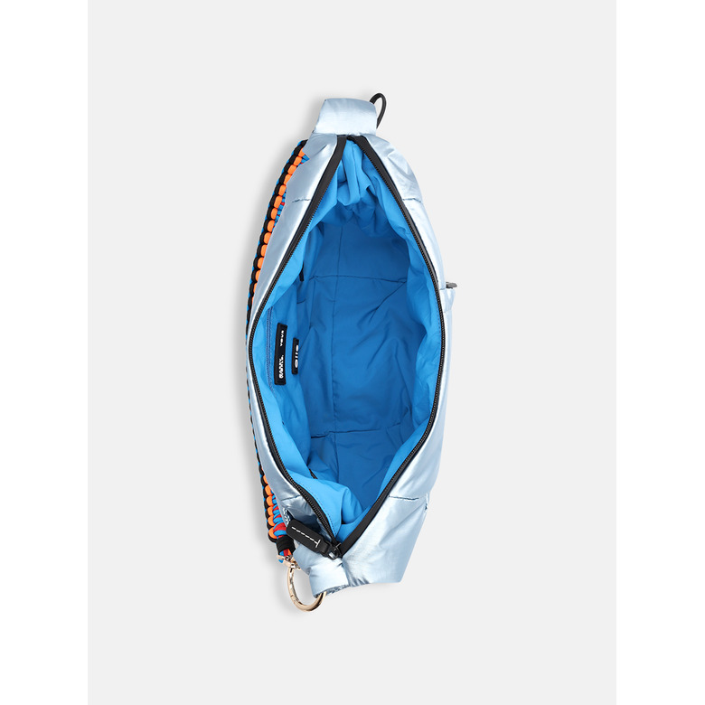 Clio Goldbrenner sac porté épaule bleu 5