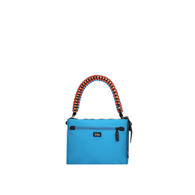 Clio Goldbrenner sac porté épaule bleu 2