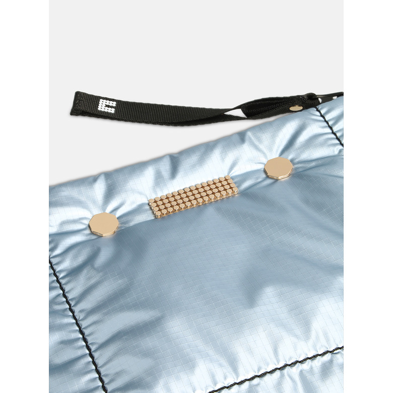 Clio Goldbrenner sac porté épaule bleu 3