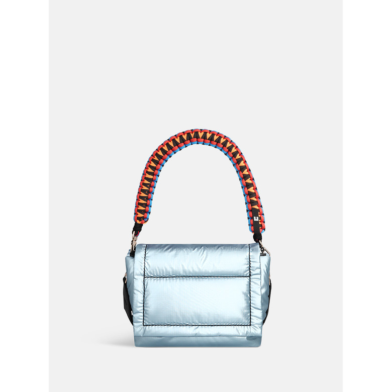 Clio Goldbrenner sac porté épaule bleu 4