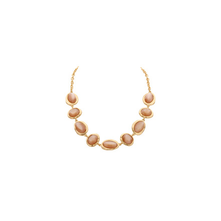 Les Cordes collier beige