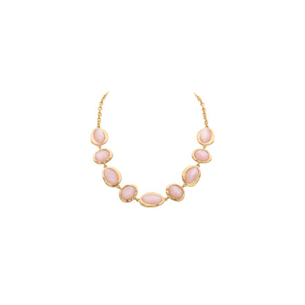 Les Cordes necklace pink