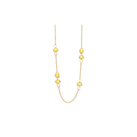 Les Cordes necklace yellow