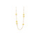 Les Cordes necklace yellow 1