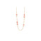 Les Cordes necklace pink 1