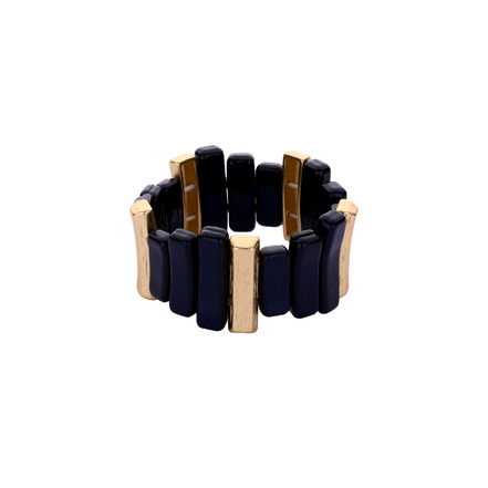 Les Cordes armband blau
