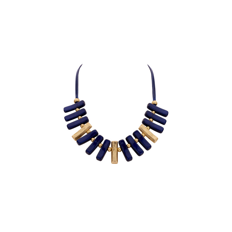 Les Cordes necklace blue 1