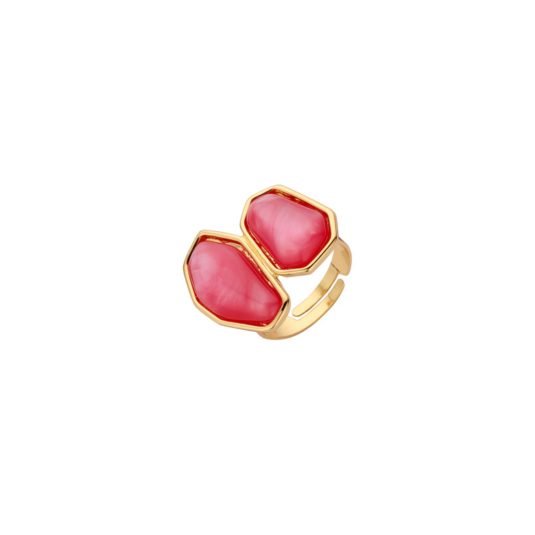 Les Cordes ring pink 1
