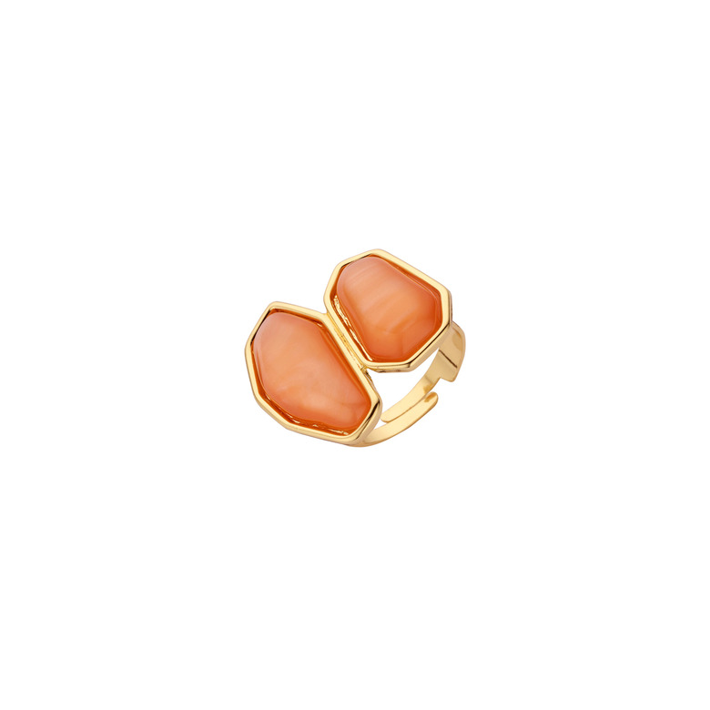 Les Cordes ring orange 1
