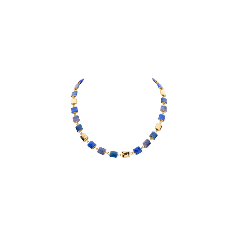 Les Cordes necklace blue 1