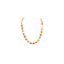 Les Cordes necklace orange 1