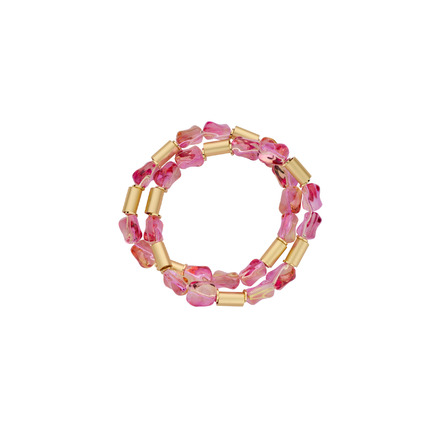 Les Cordes bracelet pink