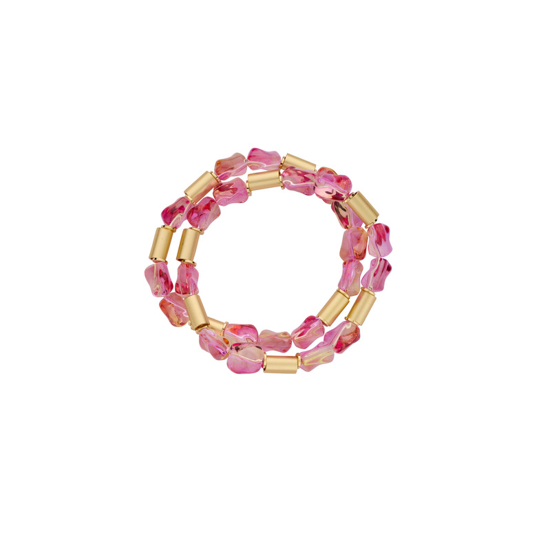 Les Cordes bracelet pink 1