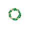 Les Cordes bracelet green 1