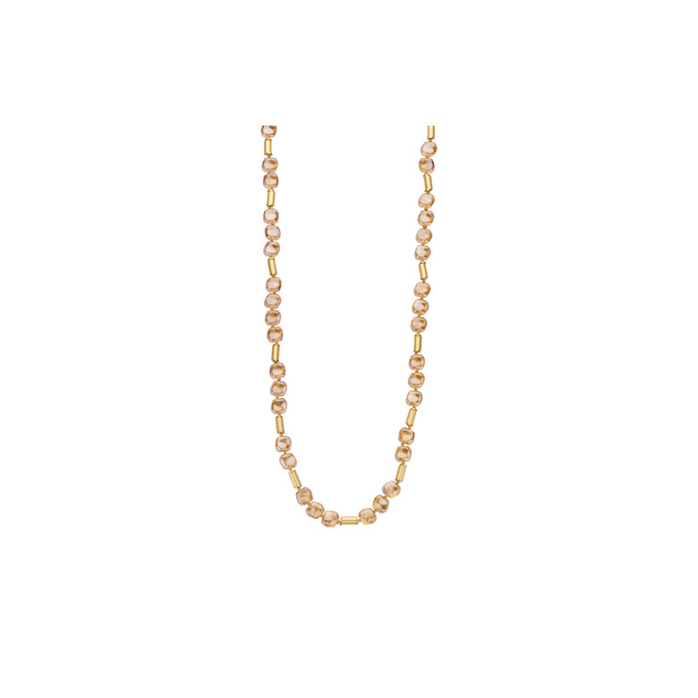 Les Cordes necklace lightbrown 1