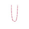 Les Cordes necklace pink 1