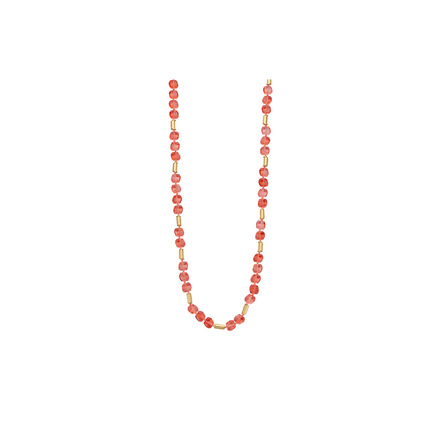 Les Cordes necklace orange