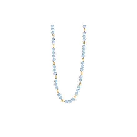 Les Cordes necklace blue