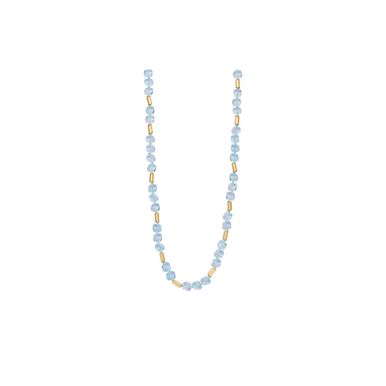 Les Cordes necklace blue 1