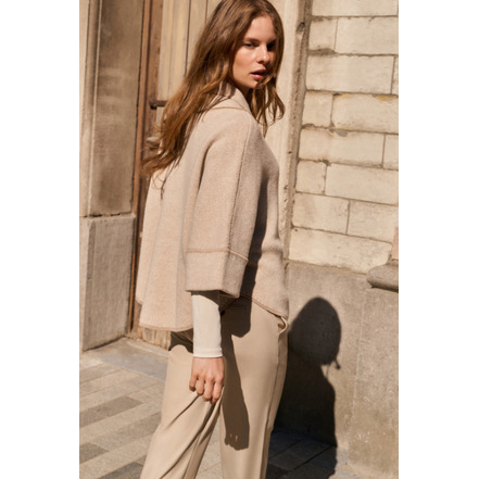 Yaya cardigan lightbrown