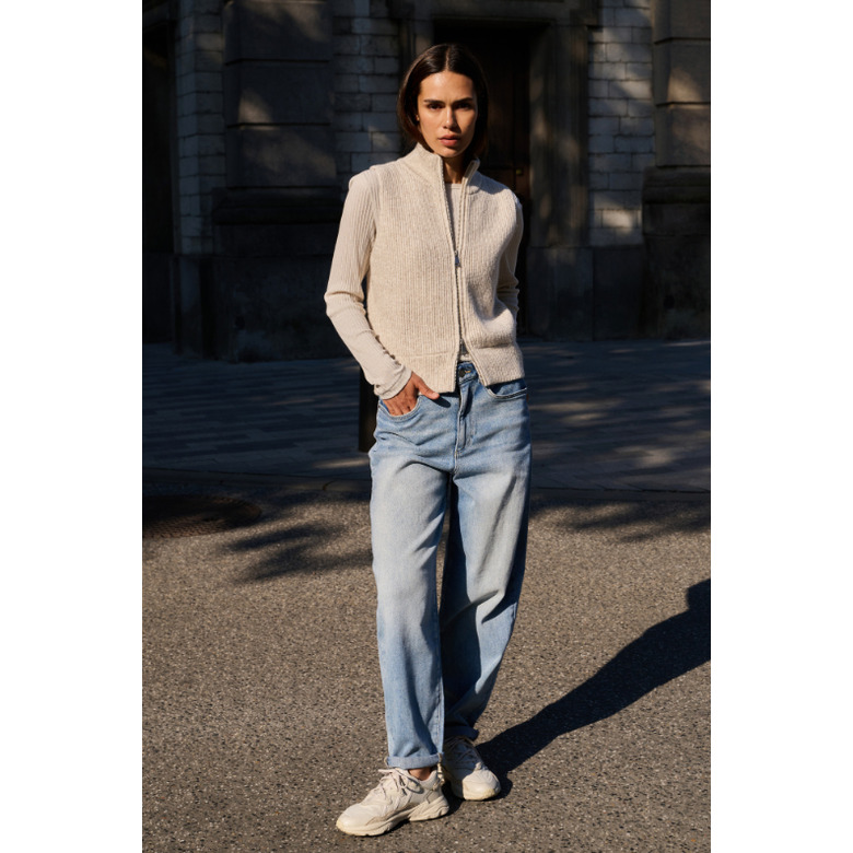 Yaya jeans lightbrown 2