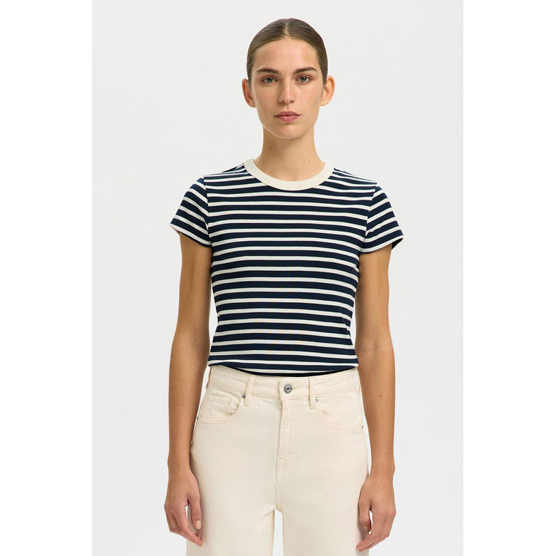 Selected Femme t-shirts blue 2