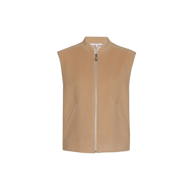 Xandres vest camel 1