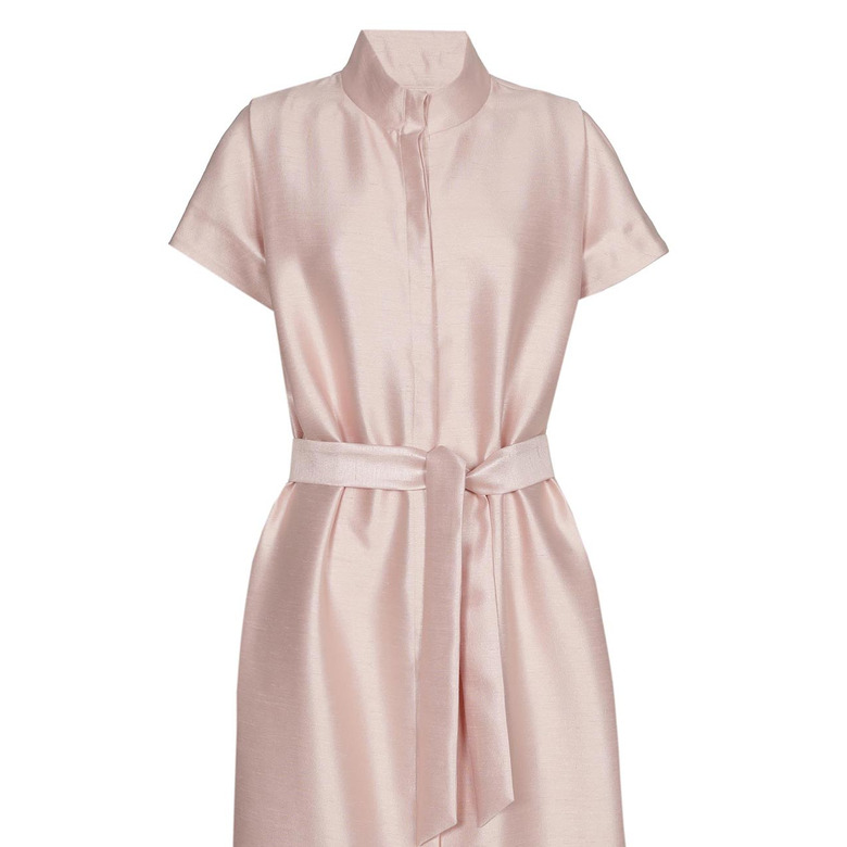 Xandres dress pink 2