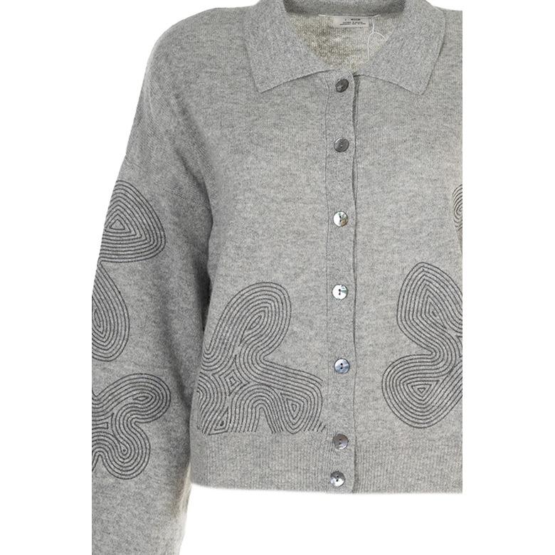 Colorush cardigan grijs 2