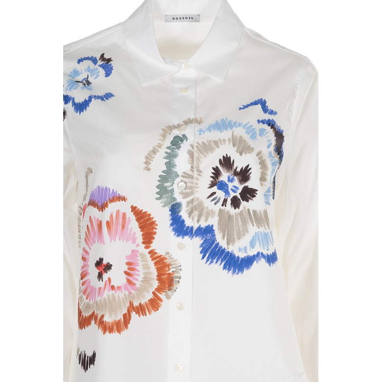 Rosso 35 chemisier blanc 2