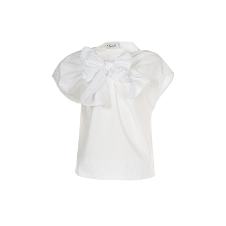 Nathalie Vleeschouwer chemisier blanc 1