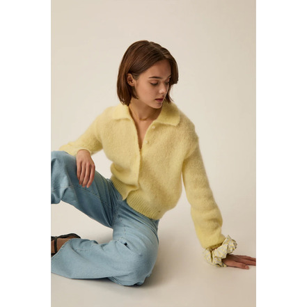 Des Petits Hauts cardigan geel