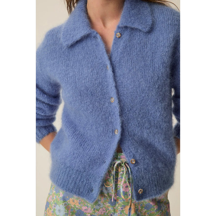 Des Petits Hauts cardigan blauw