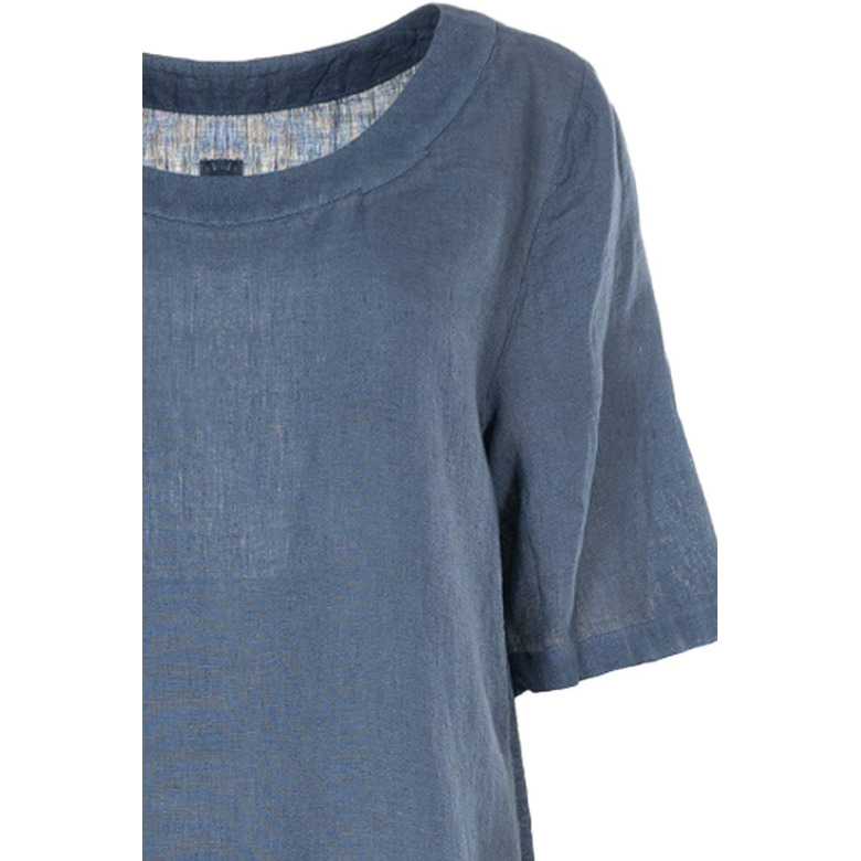 120%lino jurk blauw 2