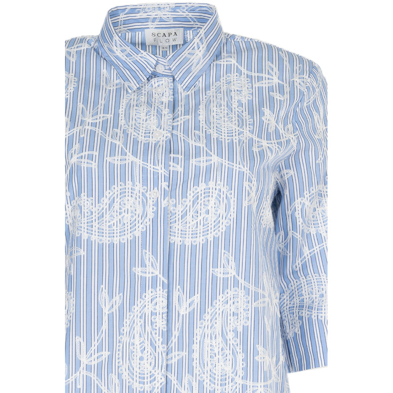 Scapa Flow blouse blauw 2