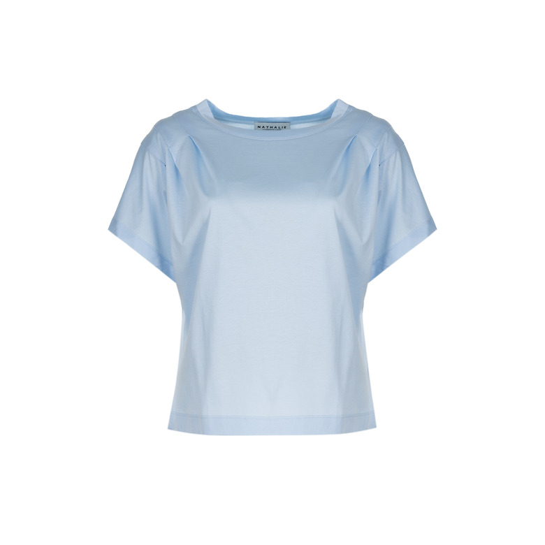 Nathalie Vleeschouwer blouse blauw 1