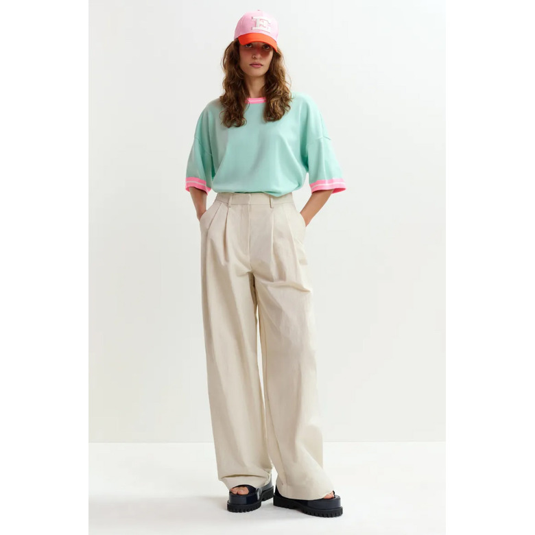 Essentiel pantalon ecru 2