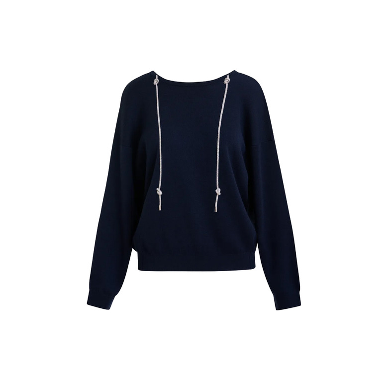 Essentiel pull bleu 1