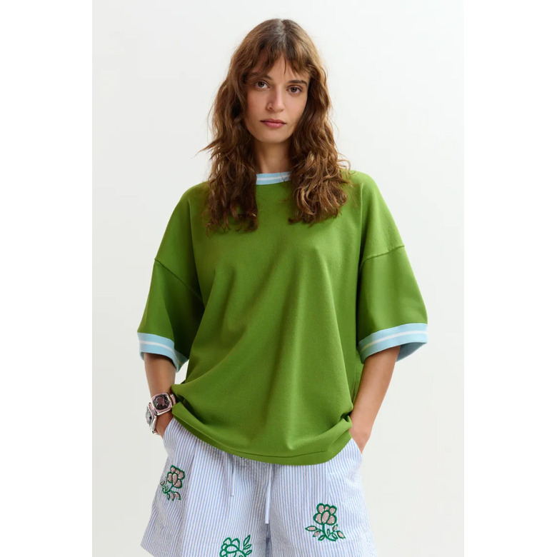 Essentiel pull vert 2