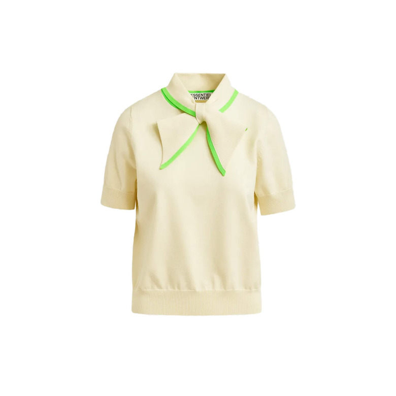 Essentiel polo ecru 1