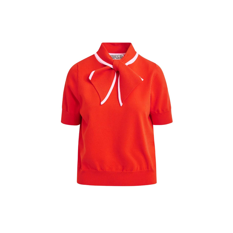 Essentiel polo rouge 1
