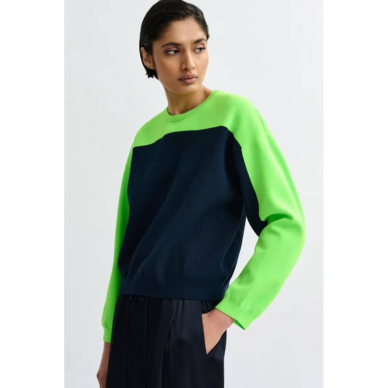 Essentiel pull bleu 2