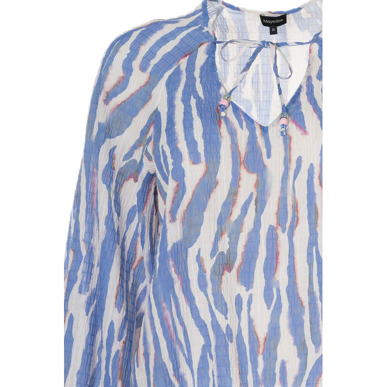 Mayerline chemisier bleu 2