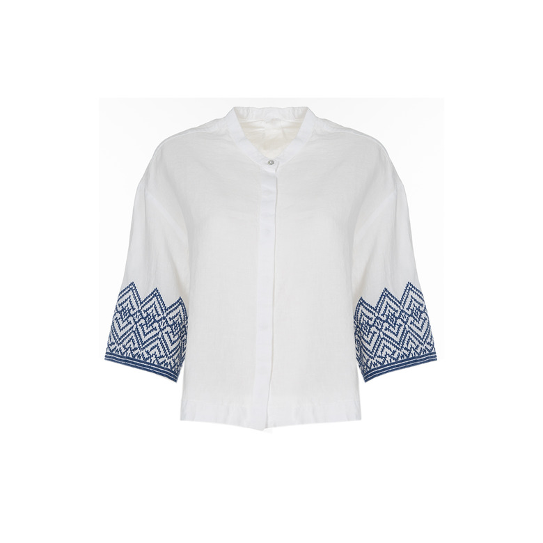 120%lino blouse wit 1