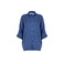 120%lino blouse blauw 1