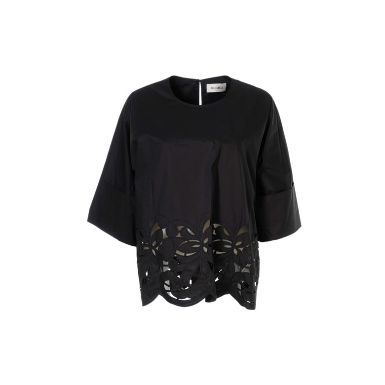 Meimeij blouse black 1