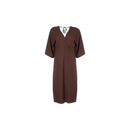 Meme Road jurk bruin