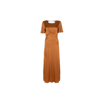 Meme Road jurk cognac