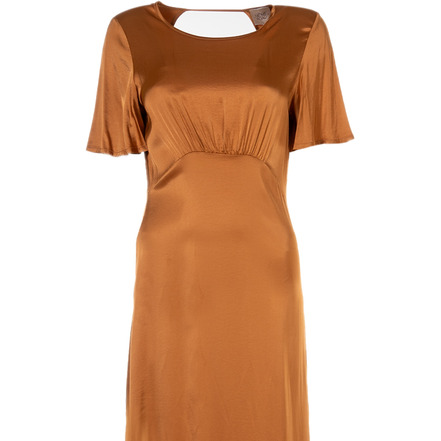 Meme Road jurk cognac