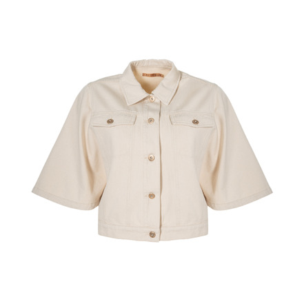 Gigue vest lightbrown